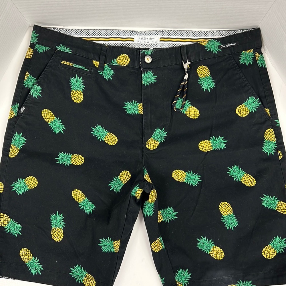 Cactus Man Ricky Singh Pineapple Shorts Size 36